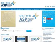 Tablet Screenshot of antimicrobialstewardship.com